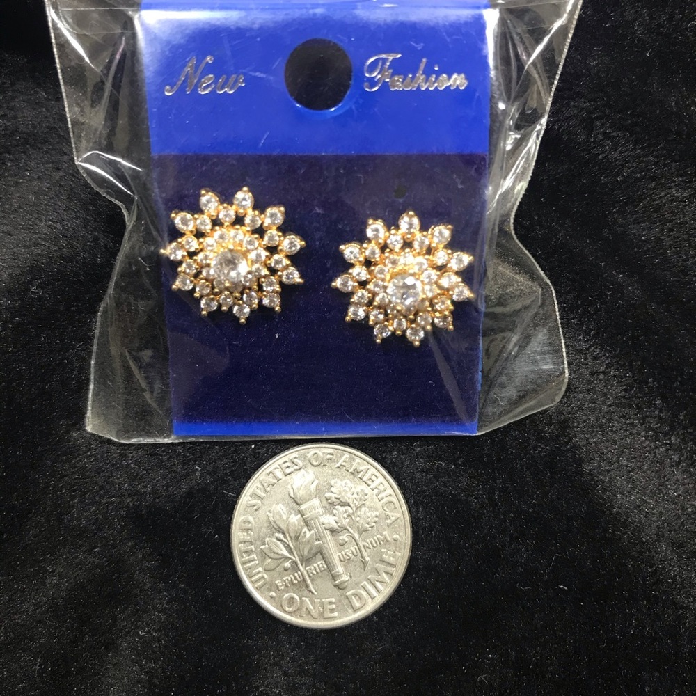 Flower earrings